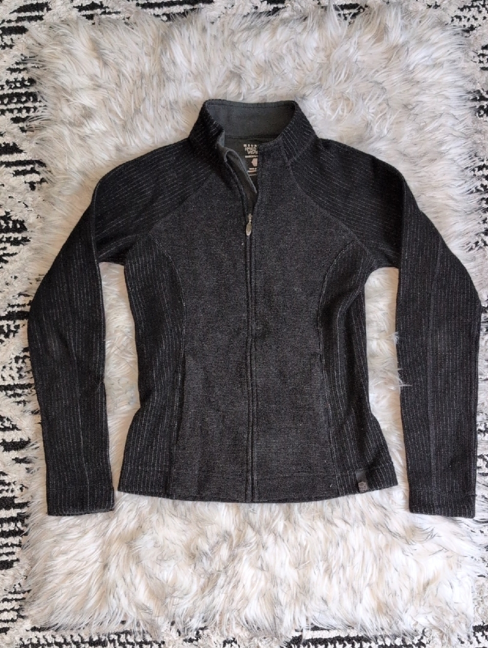 Women's Mountain Hardwear Fitted Zip Up Sweater Size XS